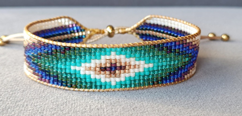 Bransoletka w stylu boho mystic ocean Bransoletka w stylu boho mystic ocean