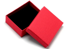 Pudełko prezentowe - czerwone, małe