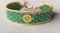 Bransoletka tkana w stylu boho-orientalnym - Orienta Green