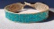 Turkusowa bransoletka tkana w stylu boho - Capri Aqua